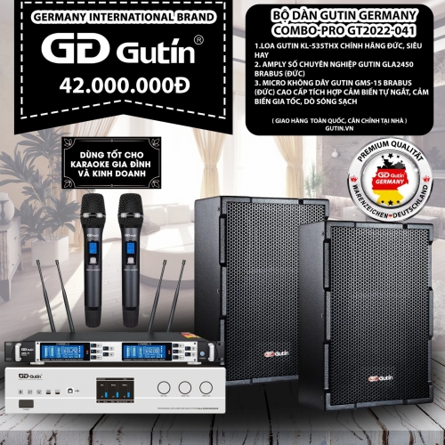 Bộ Dàn Karaoke Gutin Germanny Compo-PRO GT2022-041